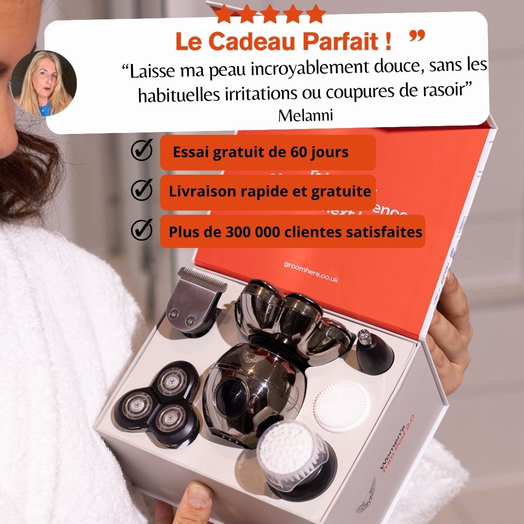 Trimpod 3.0 : le rasoir féminin ultime